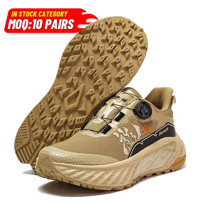 Kauçuk Dış Taban Nefes Alabilen Kumaş TPU Koşu Ayakkabısı